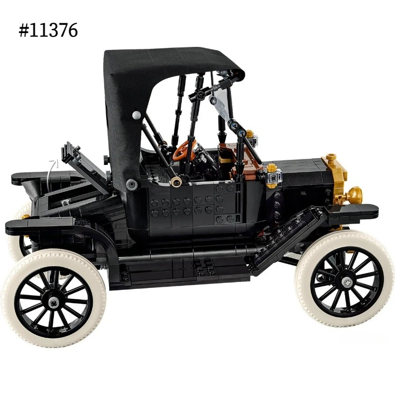 Vintage Collectible Cars - 1060pcs Vintage Model T Car 11376