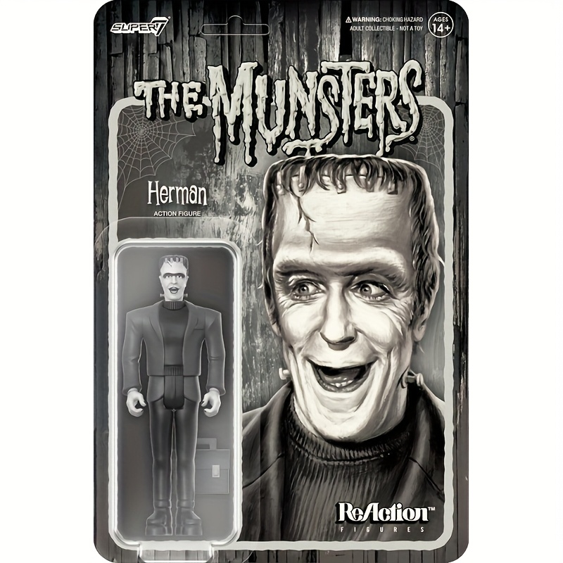 Vintage Collectible Tins - The Munsters Vintage Metal Action Figure