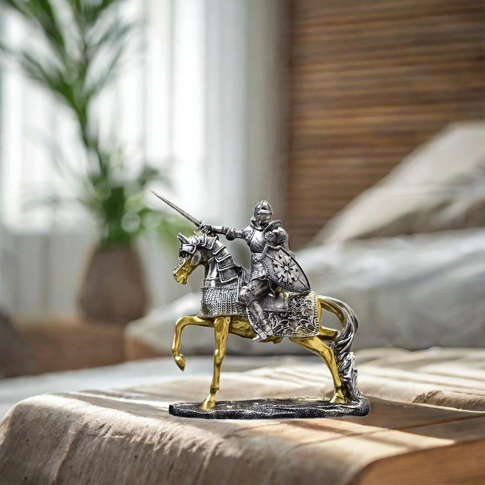 Knight Horse Statue Retro Vint - مراجعة Vintage Collectible Ornaments وسعره