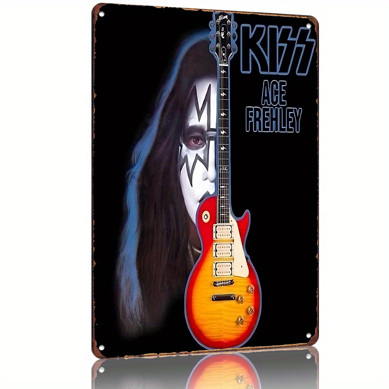KISS Ace Frehley Tribute Guita - مراجعة Vintage Collectible Tins وسعره