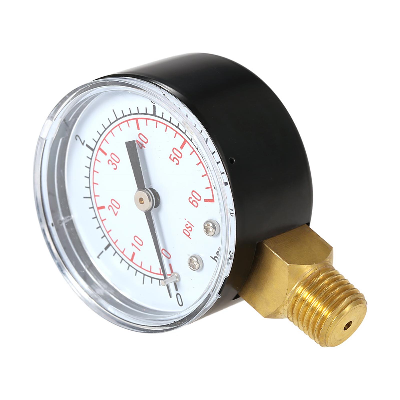 50mm Pool Filter Water Pressur - مراجعة Analog Meter Gauge وسعره