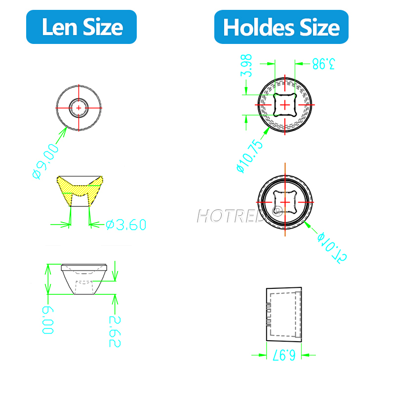 Lenses For Led 1W 3W 5W Reflec - مراجعة Darkroom Enlarger Lens وسعره