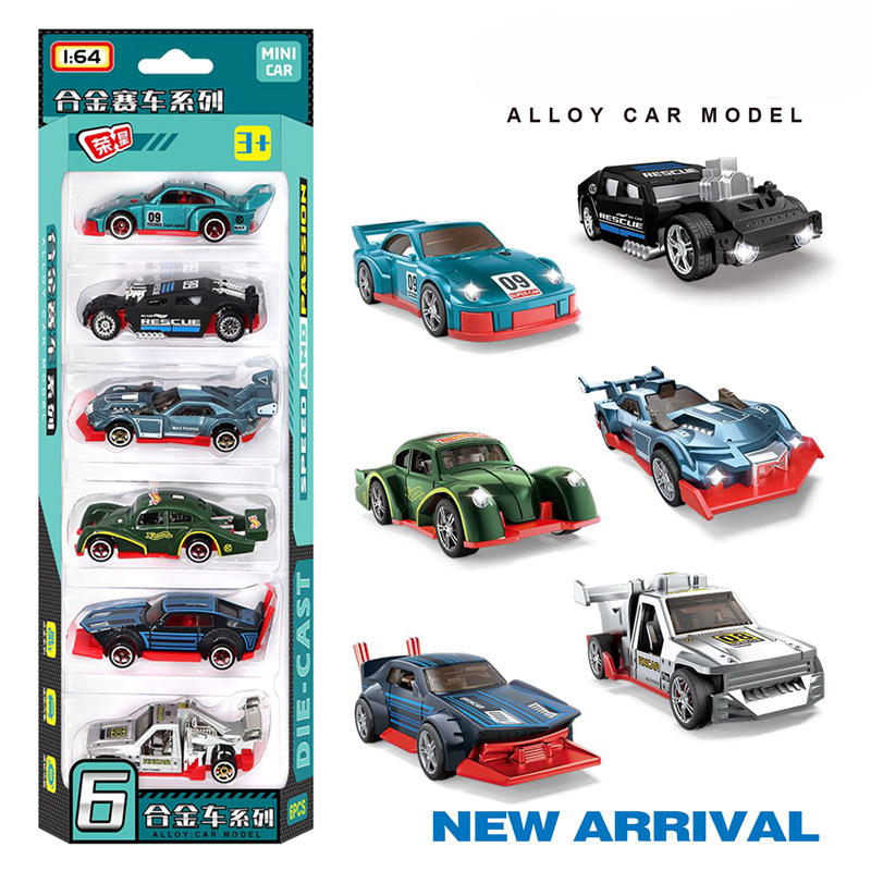 1:64 Alloy retro racing car 6- - مراجعة Vintage Collectible Toy Cars وسعره