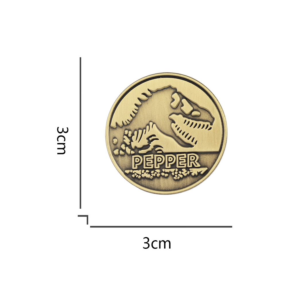 Jurassic-Park-Enamel Pin Dinos - مراجعة Vintage Collectible Pins وسعره