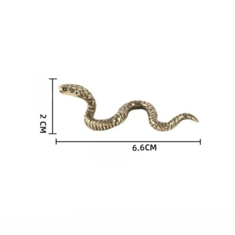 1 PC Solid Brass Carved Cobra  - مراجعة Vintage Collectible Christmas Ornaments وسعره