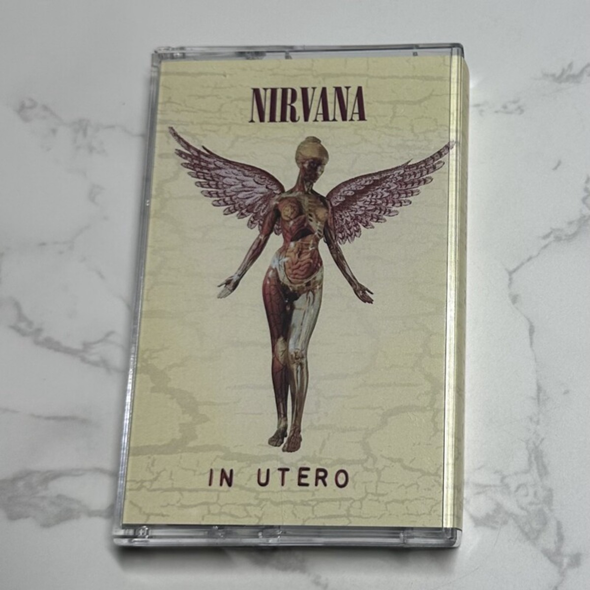 Nirvana in Utero Cassette Tape - مراجعة Vintage Collectible & Vintage Dolls وسعره