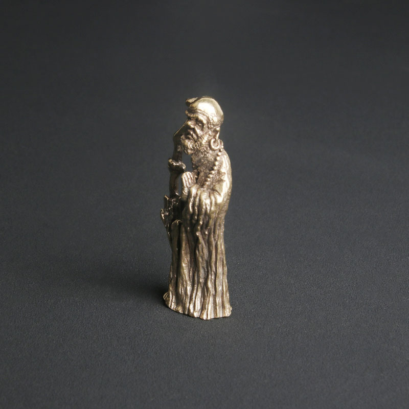 Vintage Brass Zen Master Dharm - مراجعة Vintage Collectible Ornaments وسعره