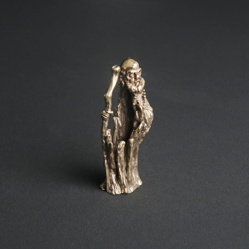 Vintage Brass Zen Master Dharm - مراجعة Vintage Collectible Ornaments وسعره