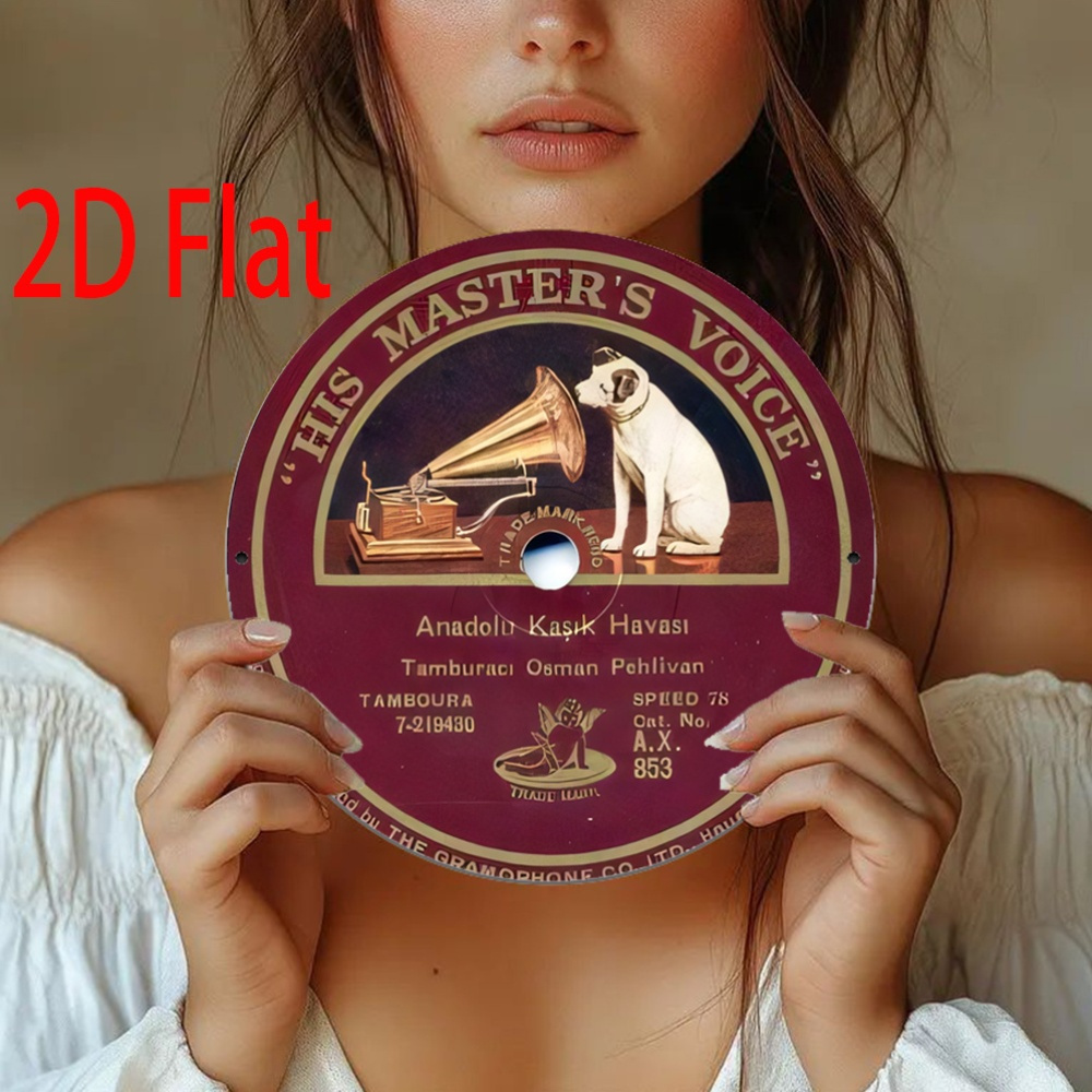 Vintage Gramophone Record Meta - مراجعة Vintage Collectible Tins وسعره