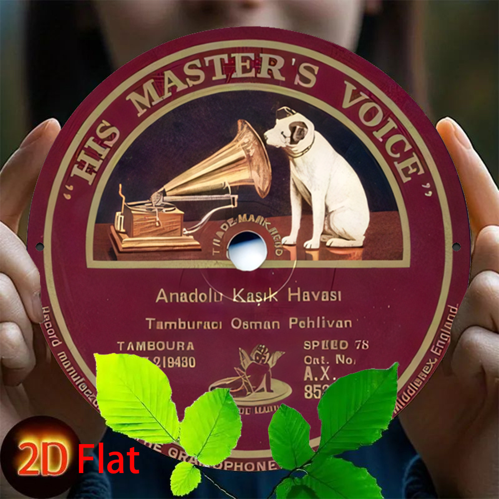 Vintage Gramophone Record Meta - مراجعة Vintage Collectible Tins وسعره