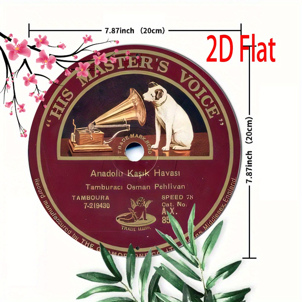 Vintage Gramophone Record Meta - مراجعة Vintage Collectible Tins وسعره