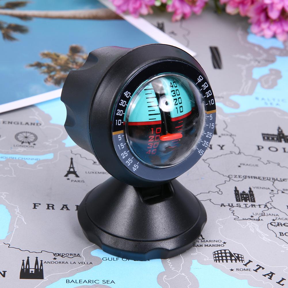 Multifunction Car Inclinometer - مراجعة Analog Meter Gauge وسعره