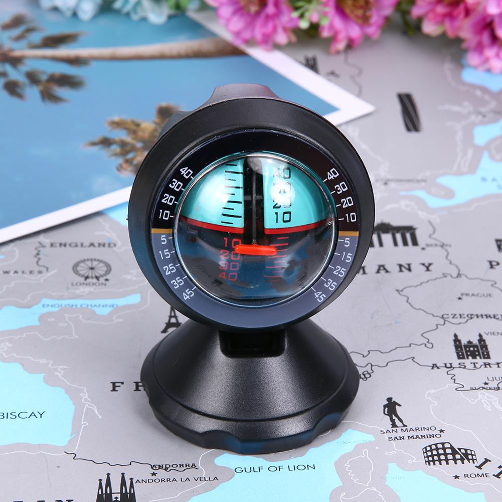Multifunction Car Inclinometer - مراجعة Analog Meter Gauge وسعره