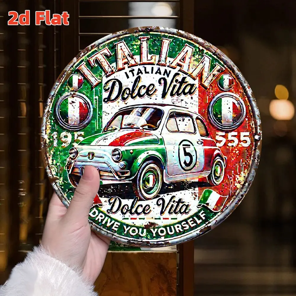 2D Flat, Italian Vintage for - - مراجعة Vintage Collectible Cars وسعره