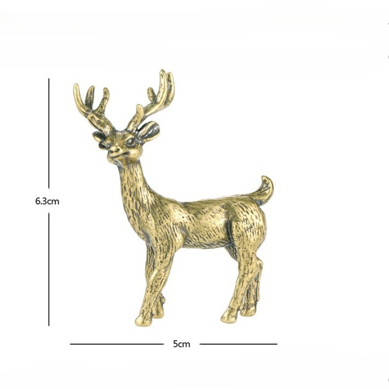 1 PC Creative Vintage Brass El - مراجعة Vintage Collectible Christmas Ornaments وسعره