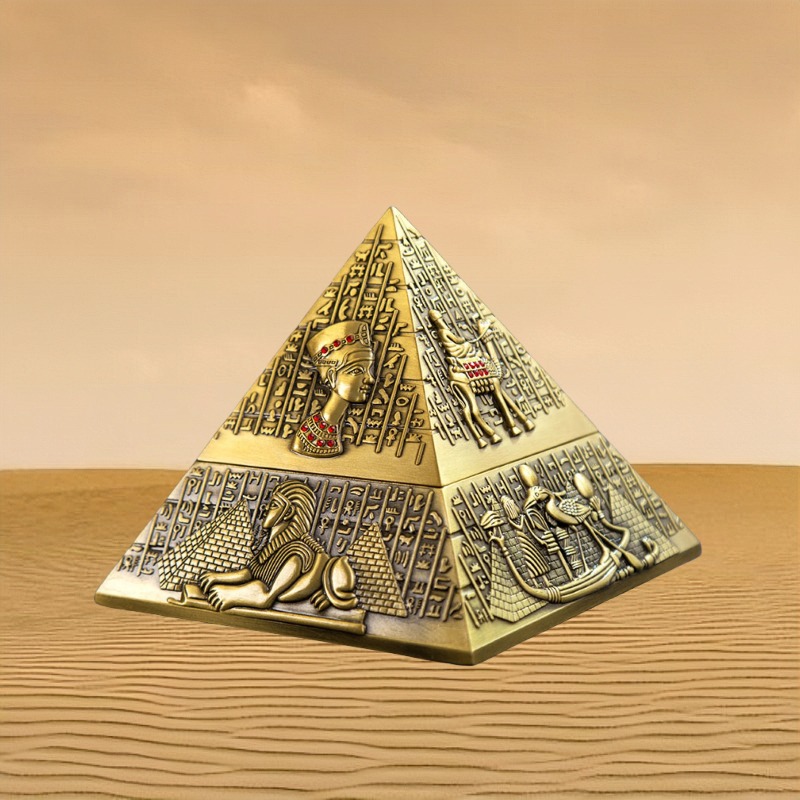 Egyptian Pharaoh Pyramid Ashtr - مراجعة Vintage Collectible Ashtrays وسعره