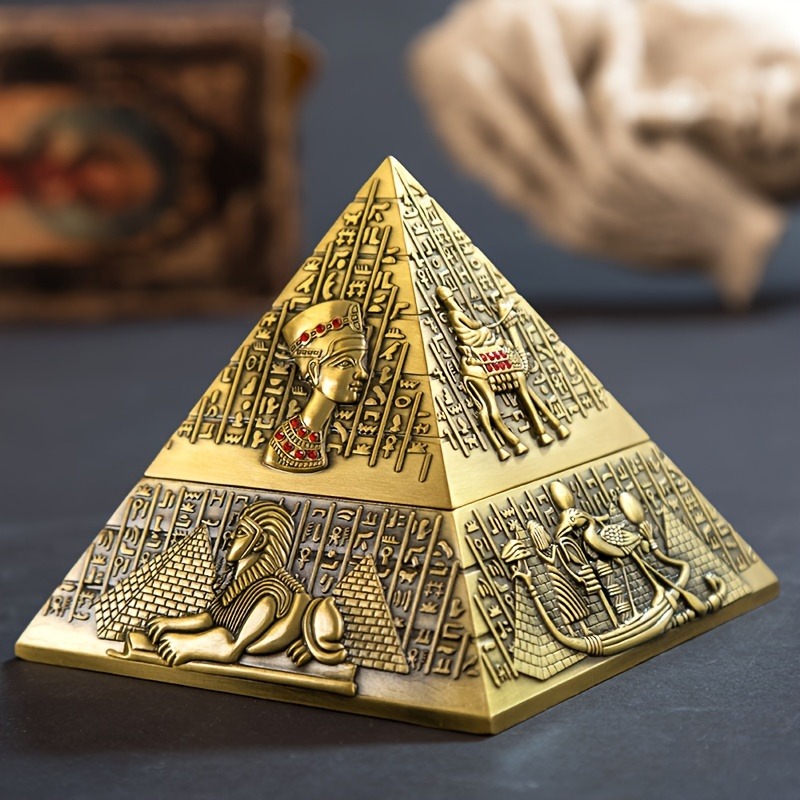 Egyptian Pharaoh Pyramid Ashtr - مراجعة Vintage Collectible Ashtrays وسعره