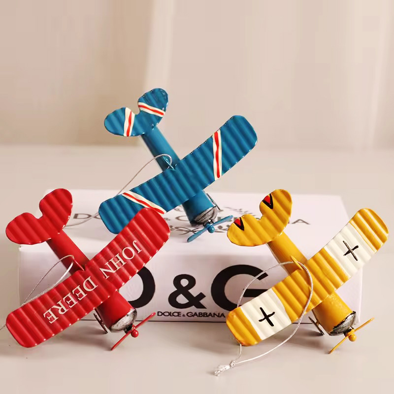 Vintage Metal Airplane Model R - مراجعة Vintage Collectible Ornaments وسعره