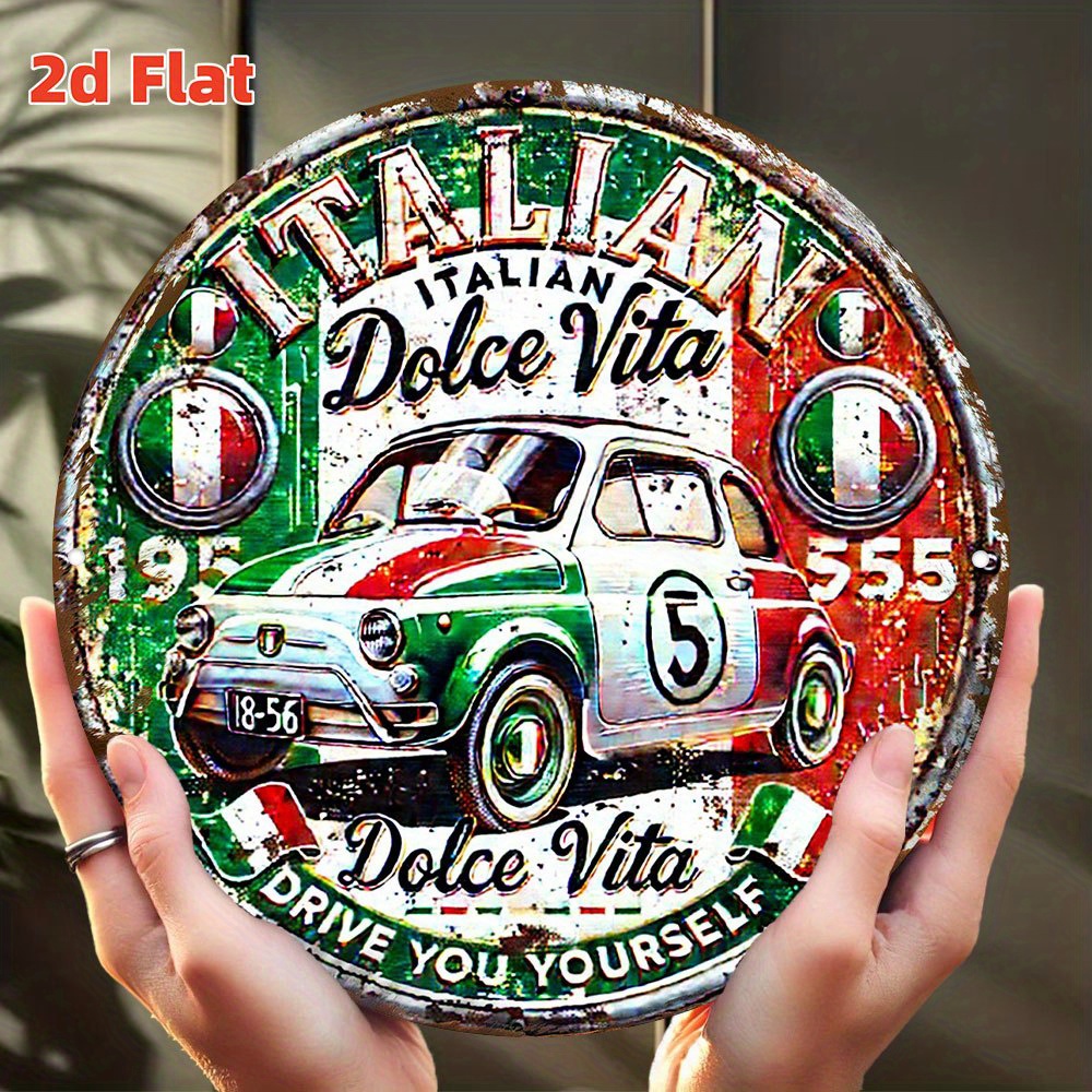 2D Flat, Italian Vintage for - - مراجعة Vintage Collectible Cars وسعره