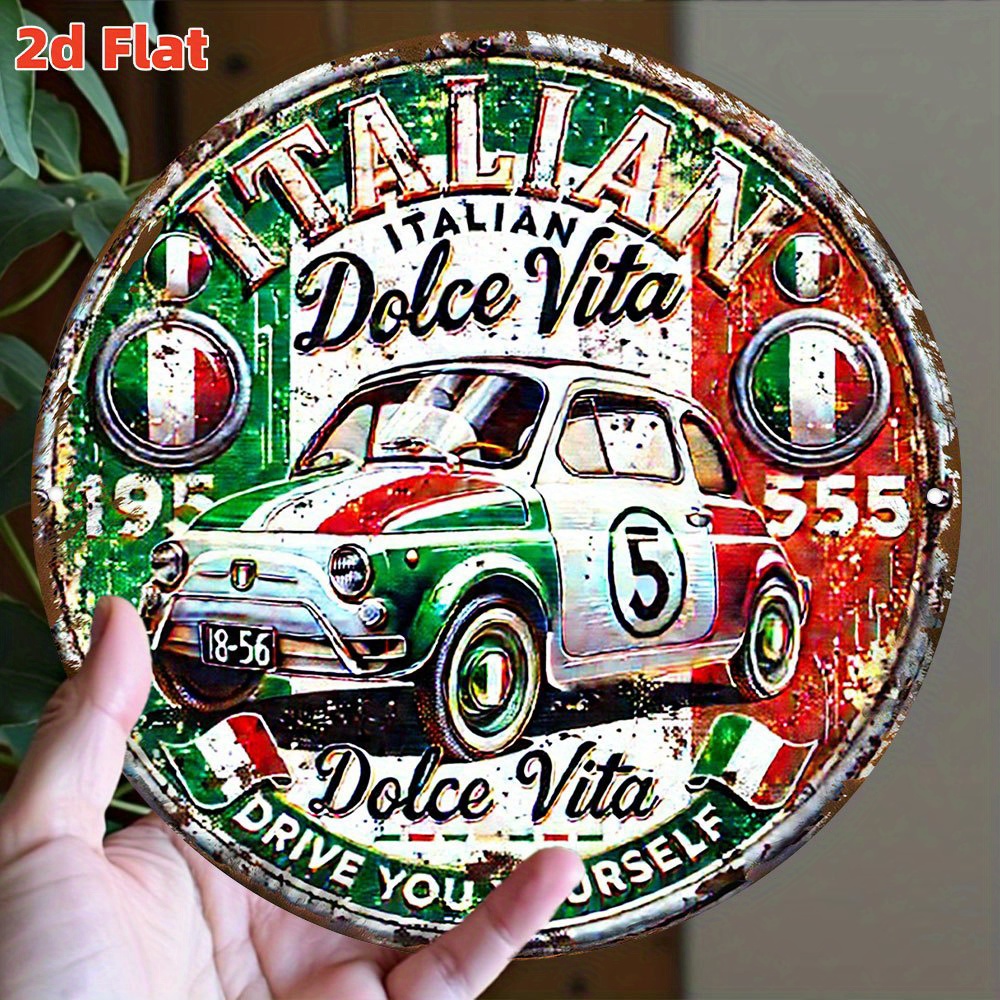 2D Flat, Italian Vintage for - - مراجعة Vintage Collectible Cars وسعره