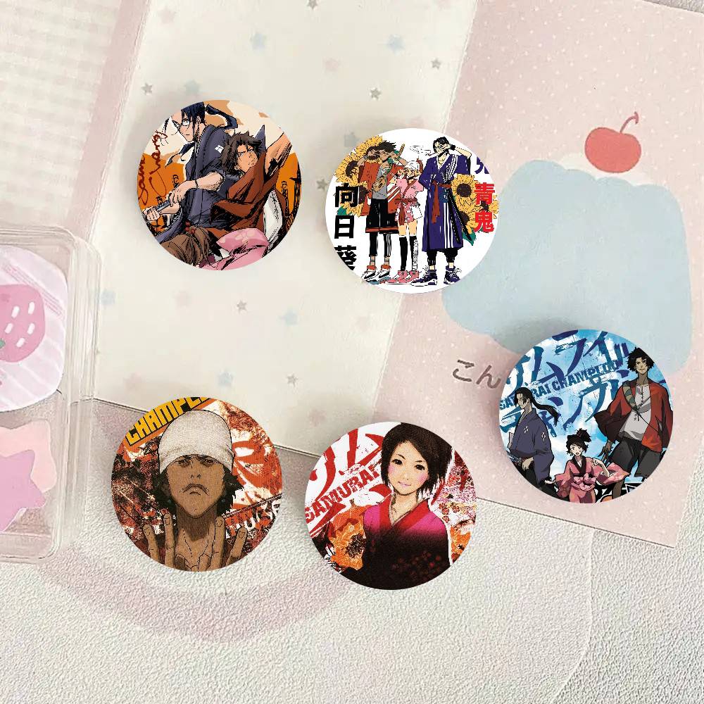 Vintage Samurai Champloo Anime - مراجعة Vintage Collectible Pins وسعره