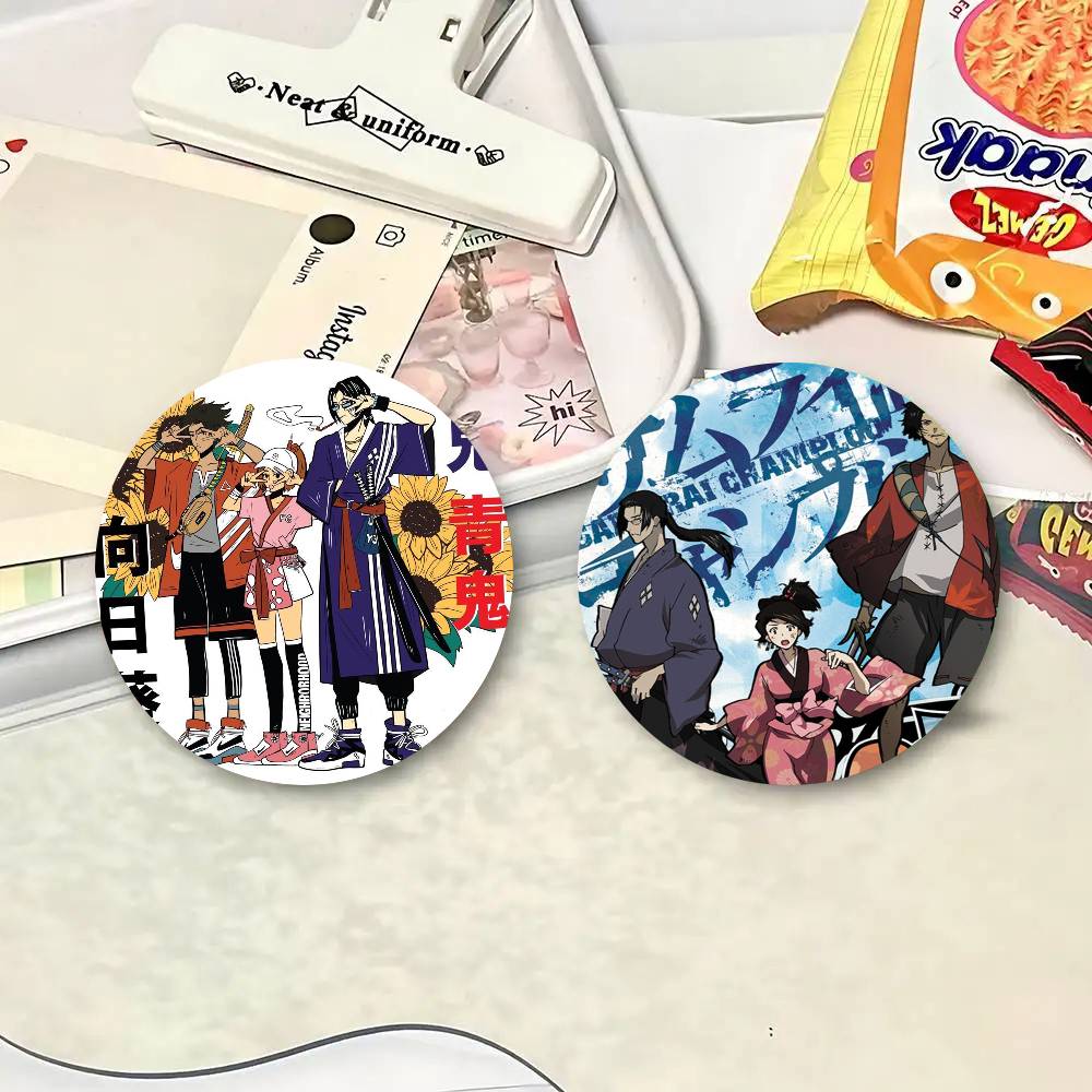 Vintage Samurai Champloo Anime - مراجعة Vintage Collectible Pins وسعره