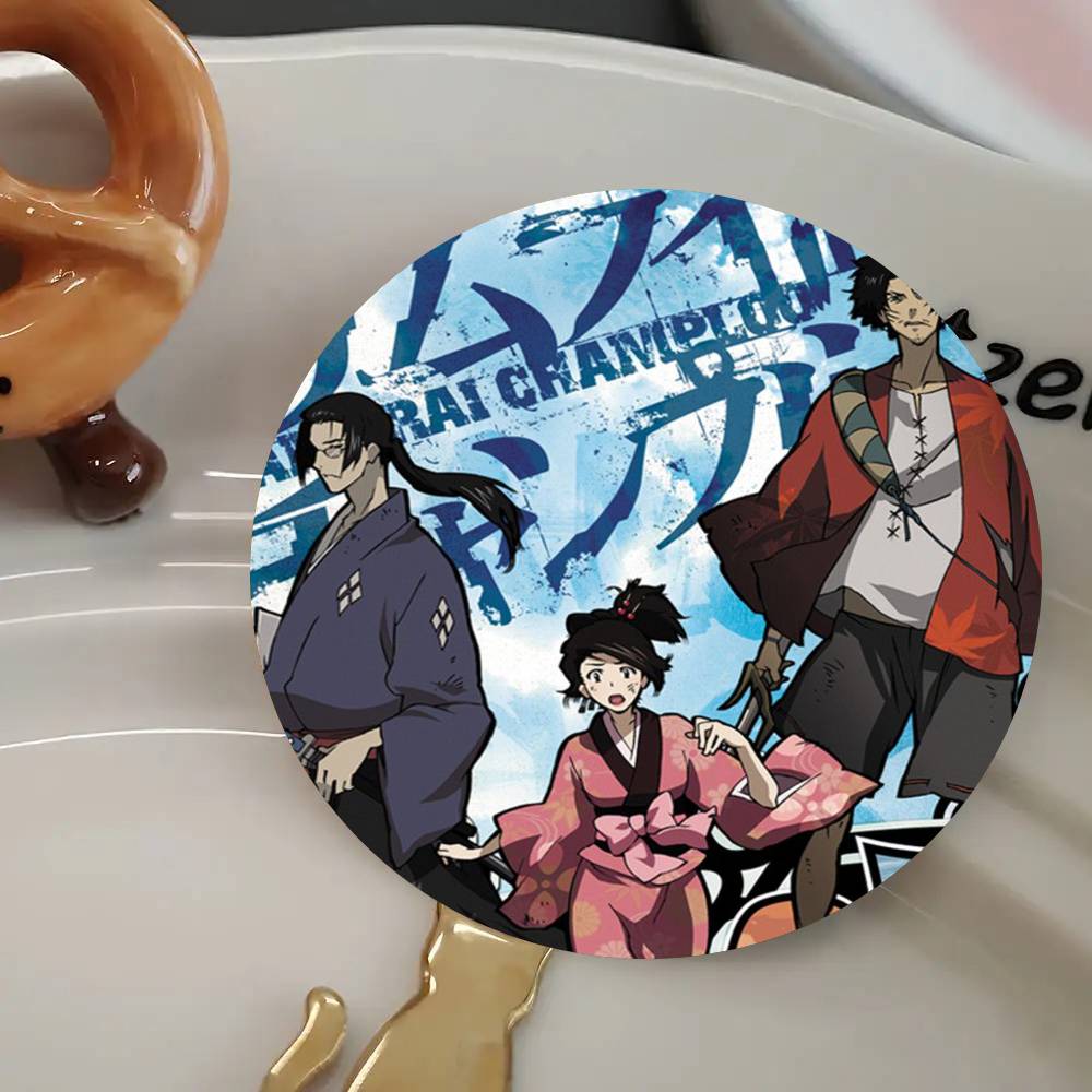 Vintage Samurai Champloo Anime - مراجعة Vintage Collectible Pins وسعره