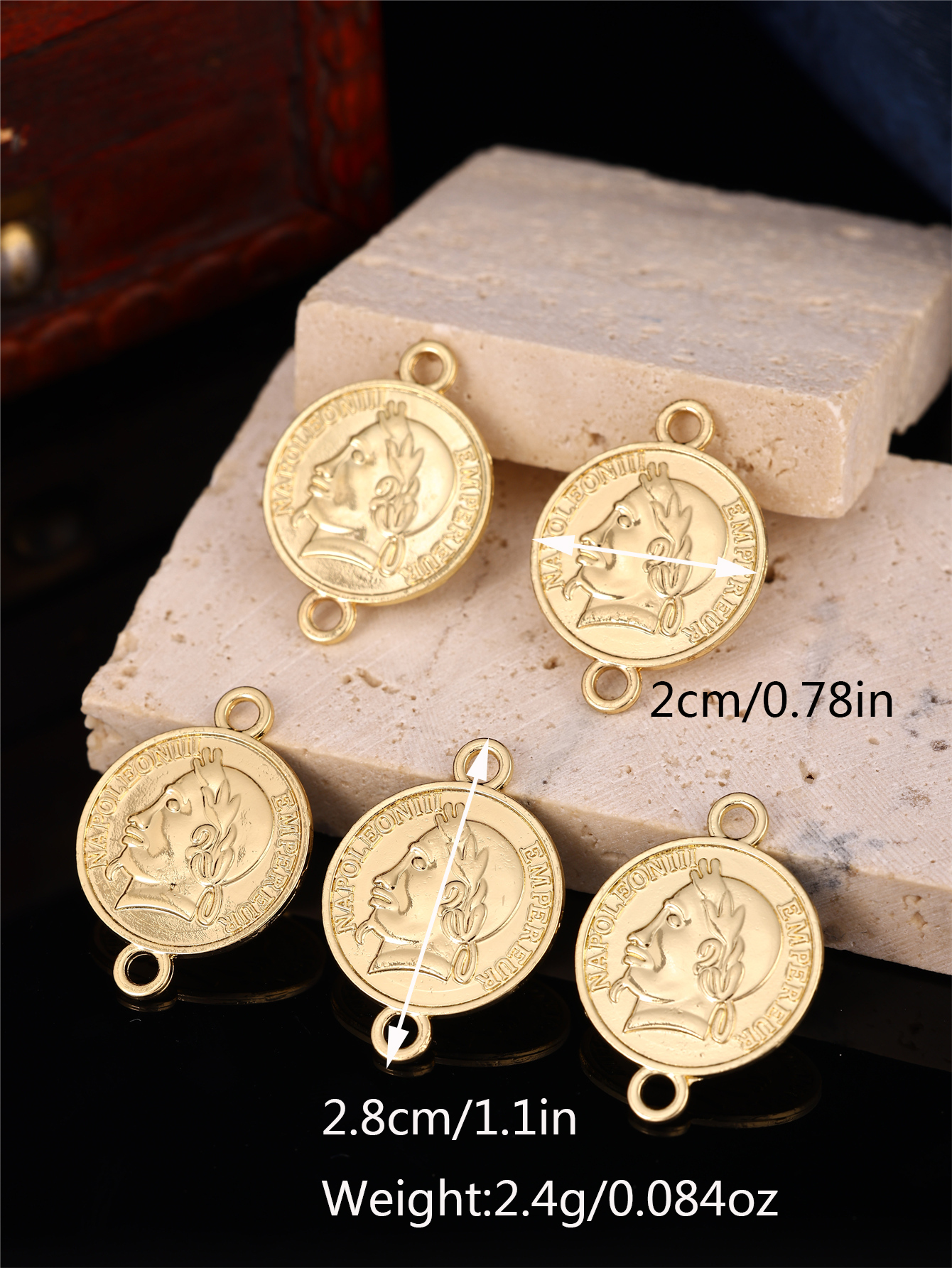 Coin-Shaped DIY Women's Robe A - مراجعة Vintage Jewelry Collection وسعره
