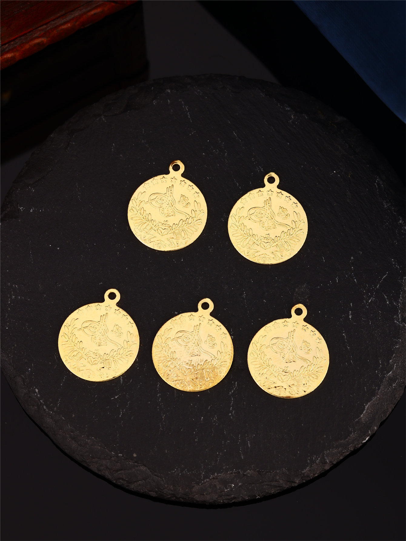 Turkish Ottoman Pattern Coin D - مراجعة Vintage Jewelry Collection وسعره