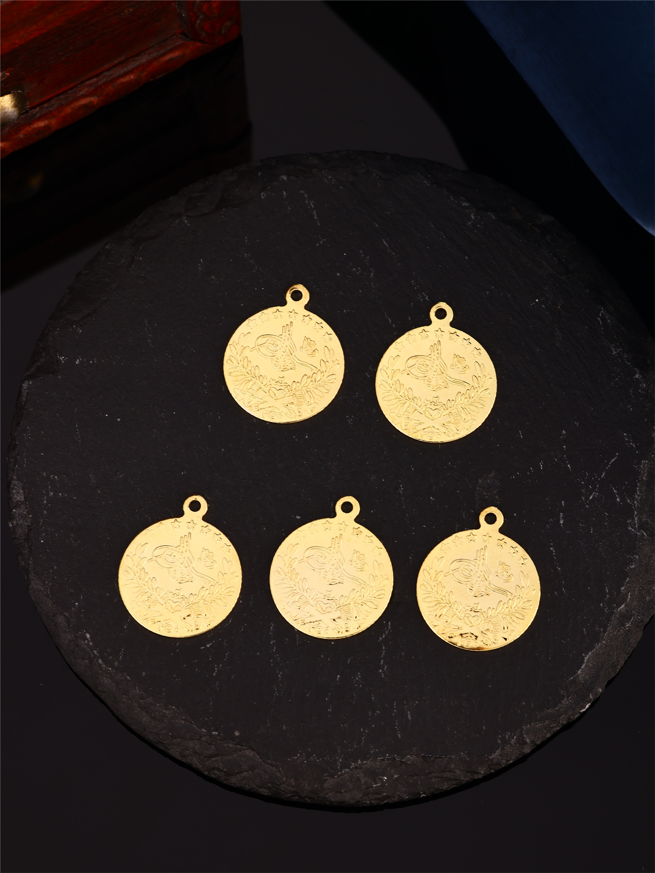 Turkish Ottoman Pattern Coin D - مراجعة Vintage Jewelry Collection وسعره