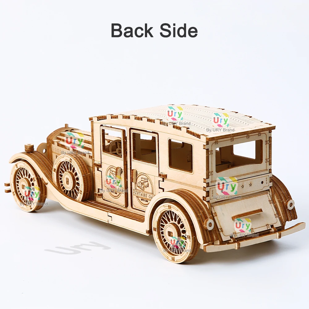 Ury 3D Wooden Puzzle Retro Vin - مراجعة Vintage Collectible Cars وسعره