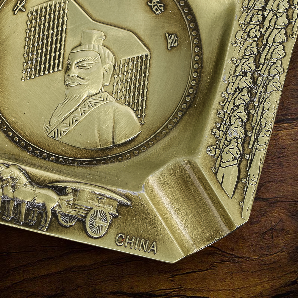 Vintage Zinc Alloy Ashtray Eng - مراجعة Vintage Collectible Ashtrays وسعره