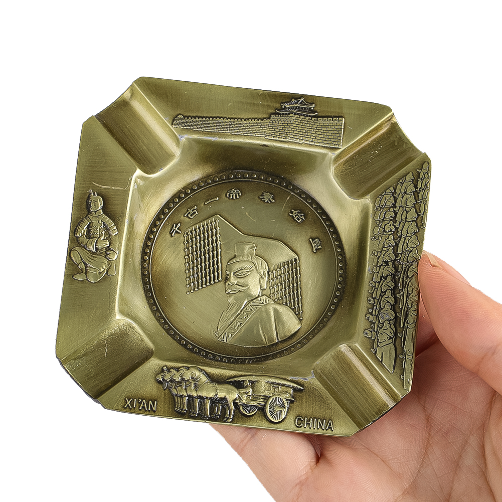 Vintage Zinc Alloy Ashtray Eng - مراجعة Vintage Collectible Ashtrays وسعره