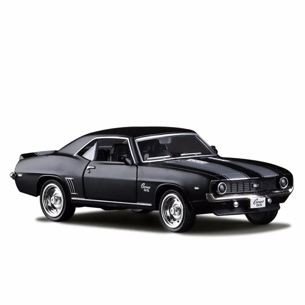1:36 Chevrolet USA 1969 Camaro - مراجعة Vintage Collectible Toy Cars وسعره