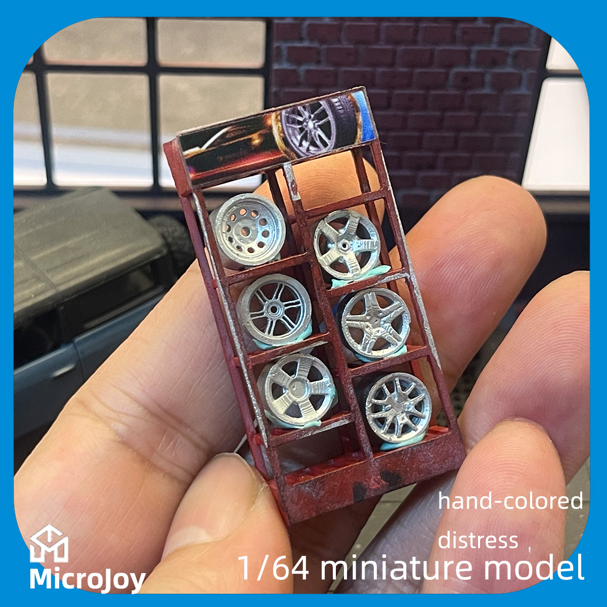 Detailed Scene: 1:64 Scale Min - مراجعة Vintage Collectible Cars وسعره