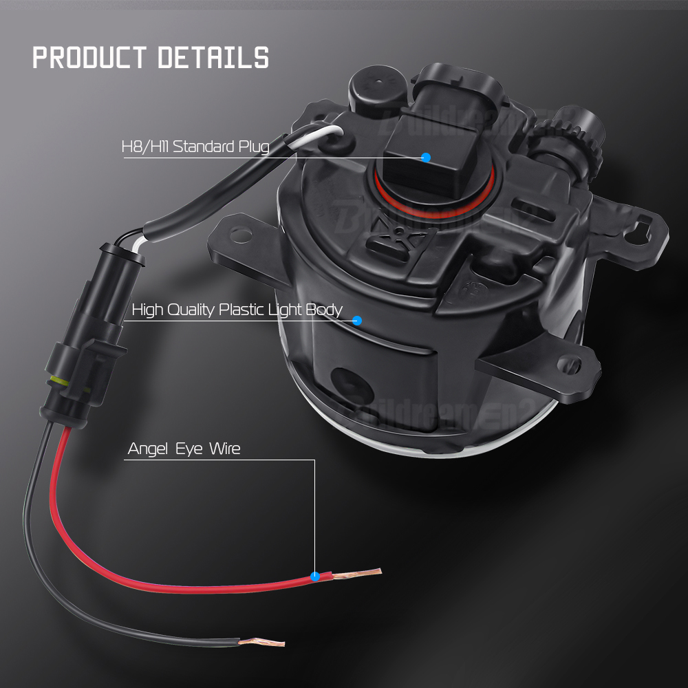 2 X Car Angel Eye LED Lens Fog - مراجعة Darkroom Enlarger Lens وسعره