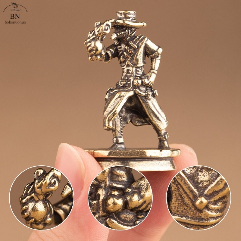solid Brass Dance Cowboy Figur - مراجعة Vintage Collectible Ornaments وسعره