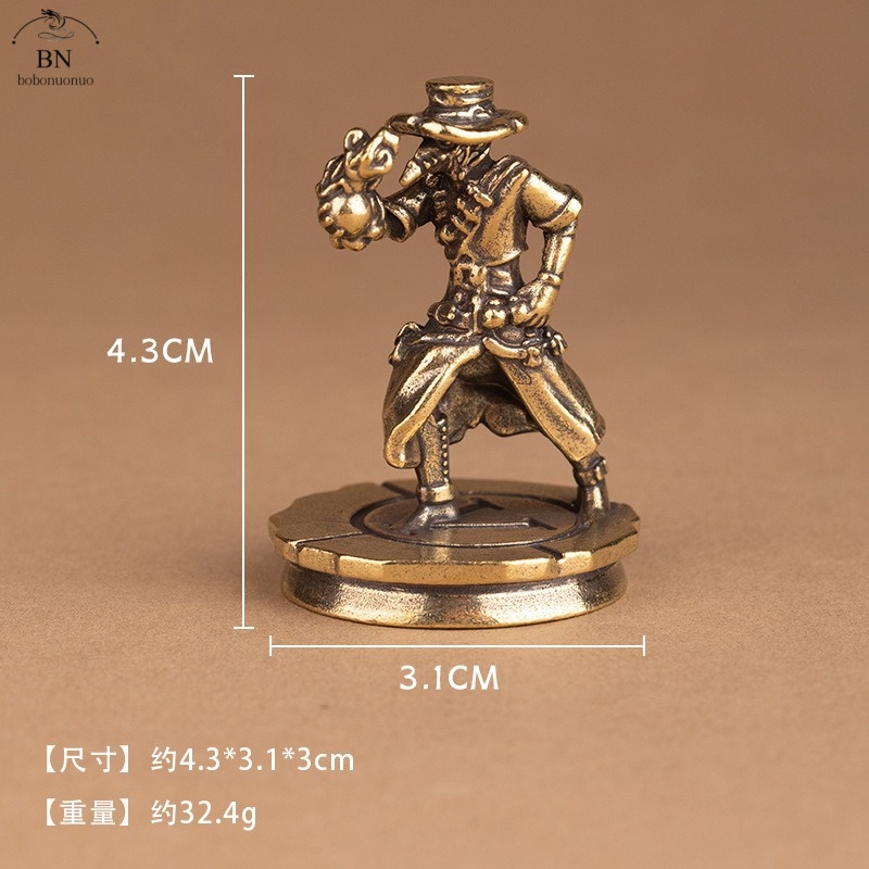 solid Brass Dance Cowboy Figur - مراجعة Vintage Collectible Ornaments وسعره