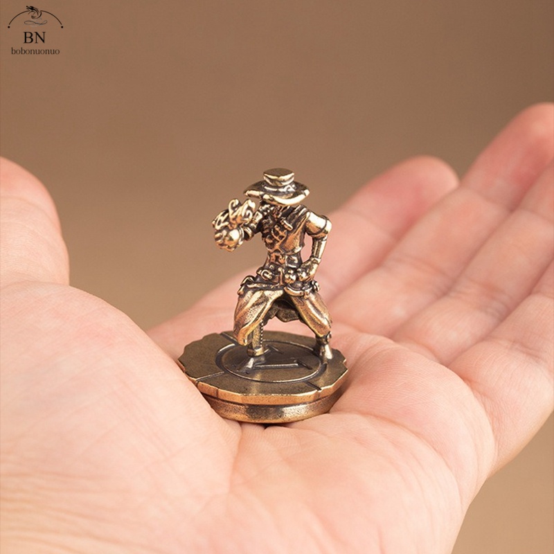 solid Brass Dance Cowboy Figur - مراجعة Vintage Collectible Ornaments وسعره