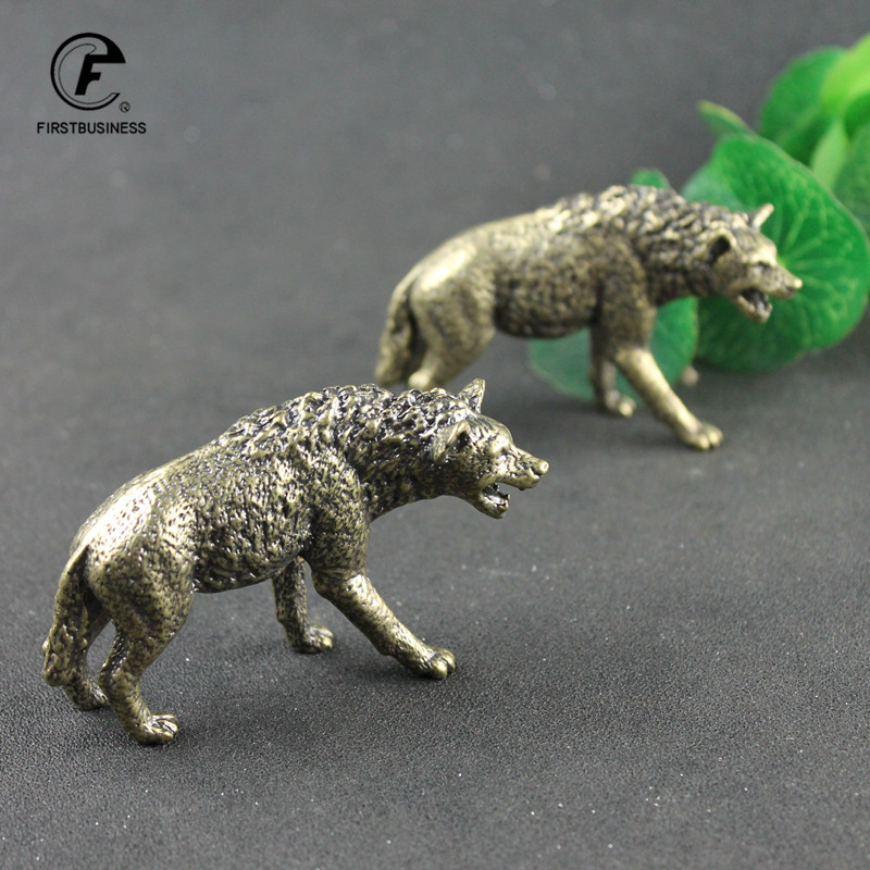 Solid Brass Hyena Figurine Min - مراجعة Vintage Collectible Ornaments وسعره
