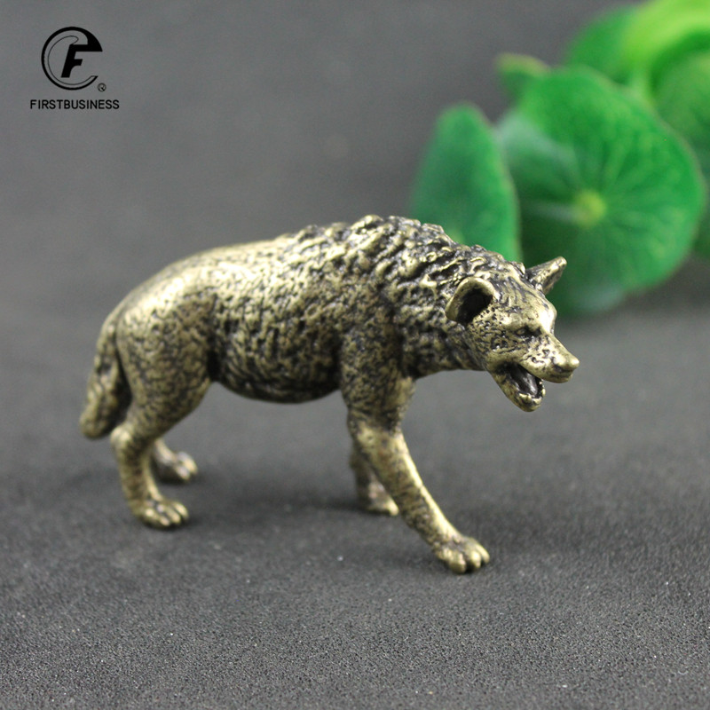 Solid Brass Hyena Figurine Min - مراجعة Vintage Collectible Ornaments وسعره