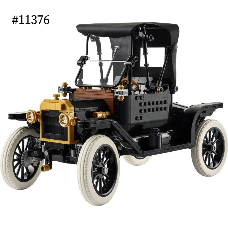 1060pcs Vintage Model T Car 11 - مراجعة Vintage Collectible Cars وسعره
