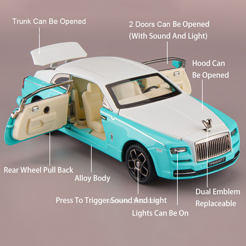 1:32 Rolls-Royce Phantom I‌ Vi - مراجعة Vintage Collectible Toy Cars وسعره