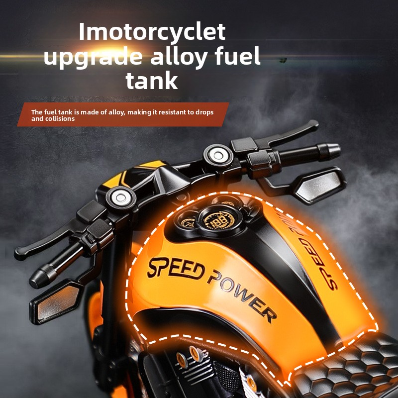 Simulation 1:10 Alloy Harley V - مراجعة Vintage Collectible Toy Cars وسعره