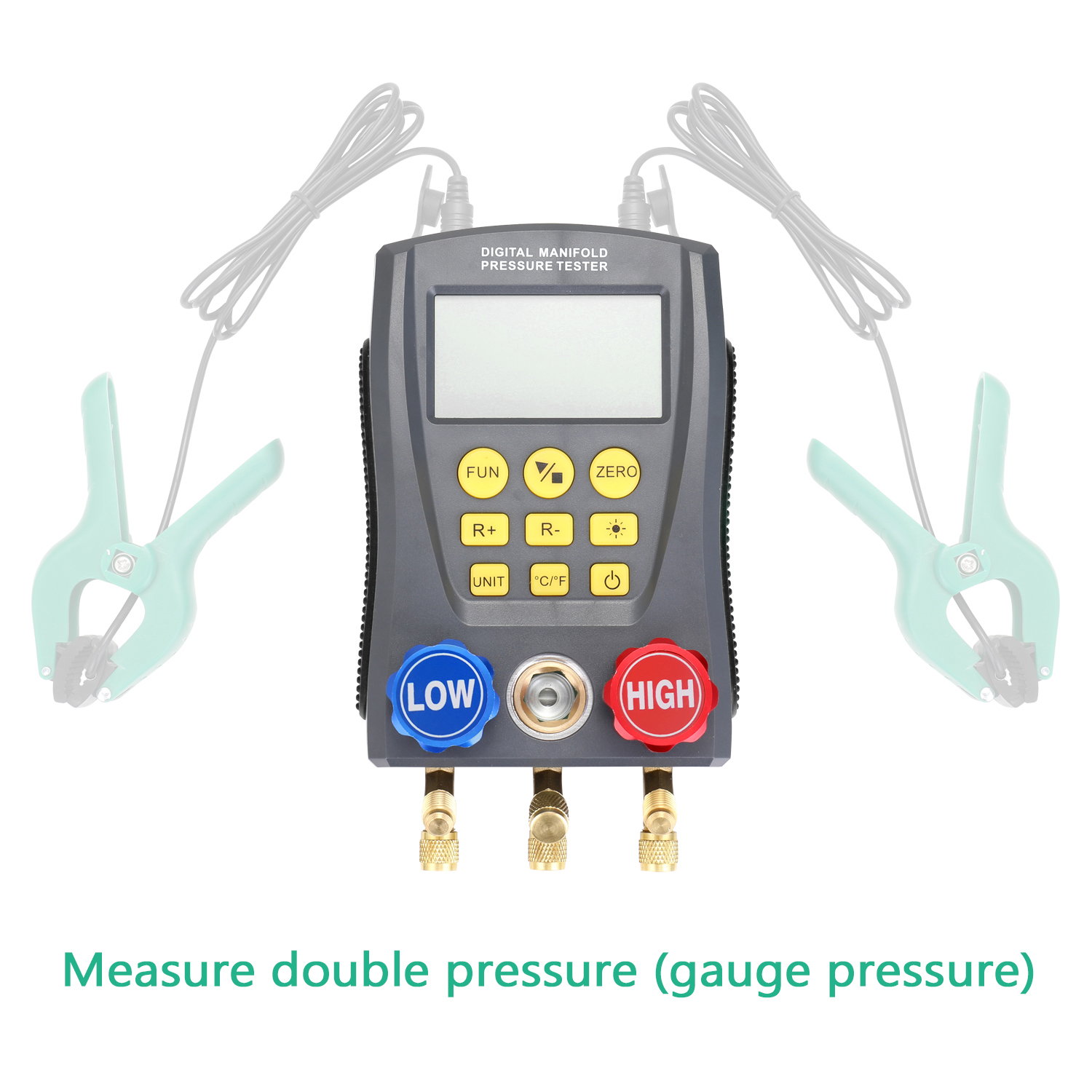 Digital HVAC Vacuum Pressure M - مراجعة Analog Meter Gauge وسعره