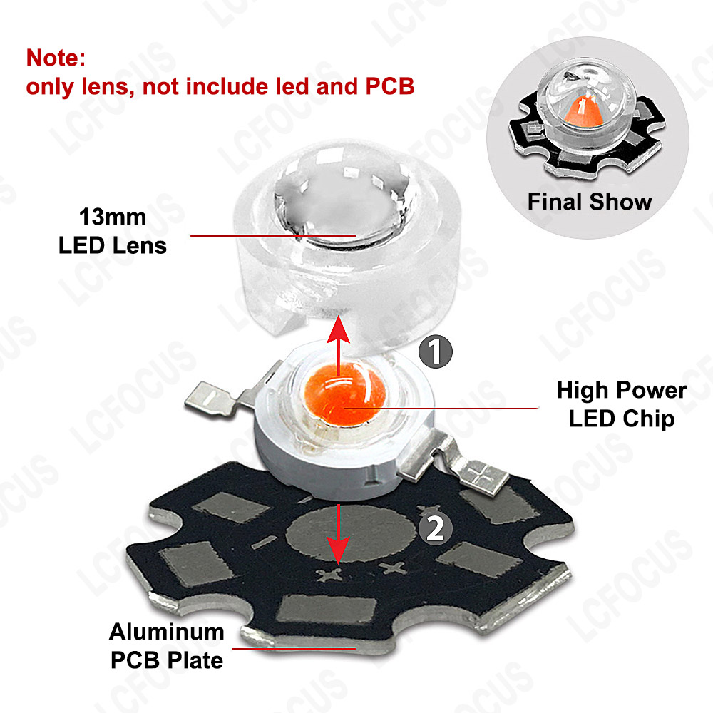 1W 3W 5W Mini LED Lens 15 30 4 - مراجعة Darkroom Enlarger Lens وسعره