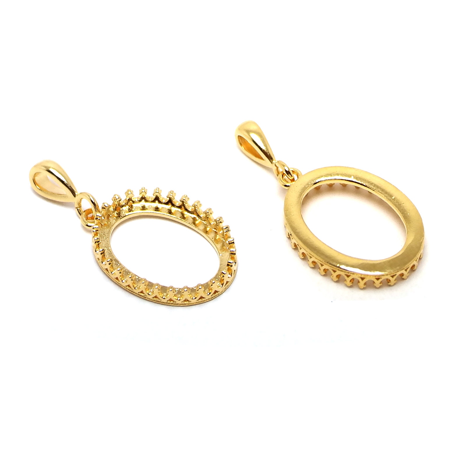 2pcs Crown Drop Necklace Charm - مراجعة Vintage Jewelry Collection وسعره