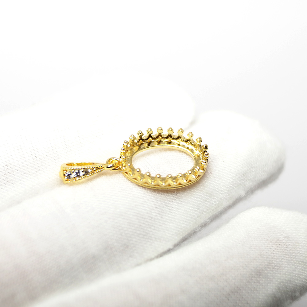 2pcs Crown Drop Necklace Charm - مراجعة Vintage Jewelry Collection وسعره