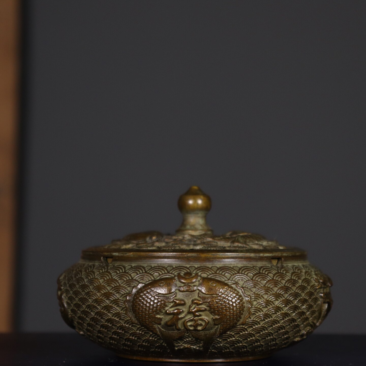 Antique Pure Copper Double Fis - مراجعة Vintage Collectible Ashtrays وسعره