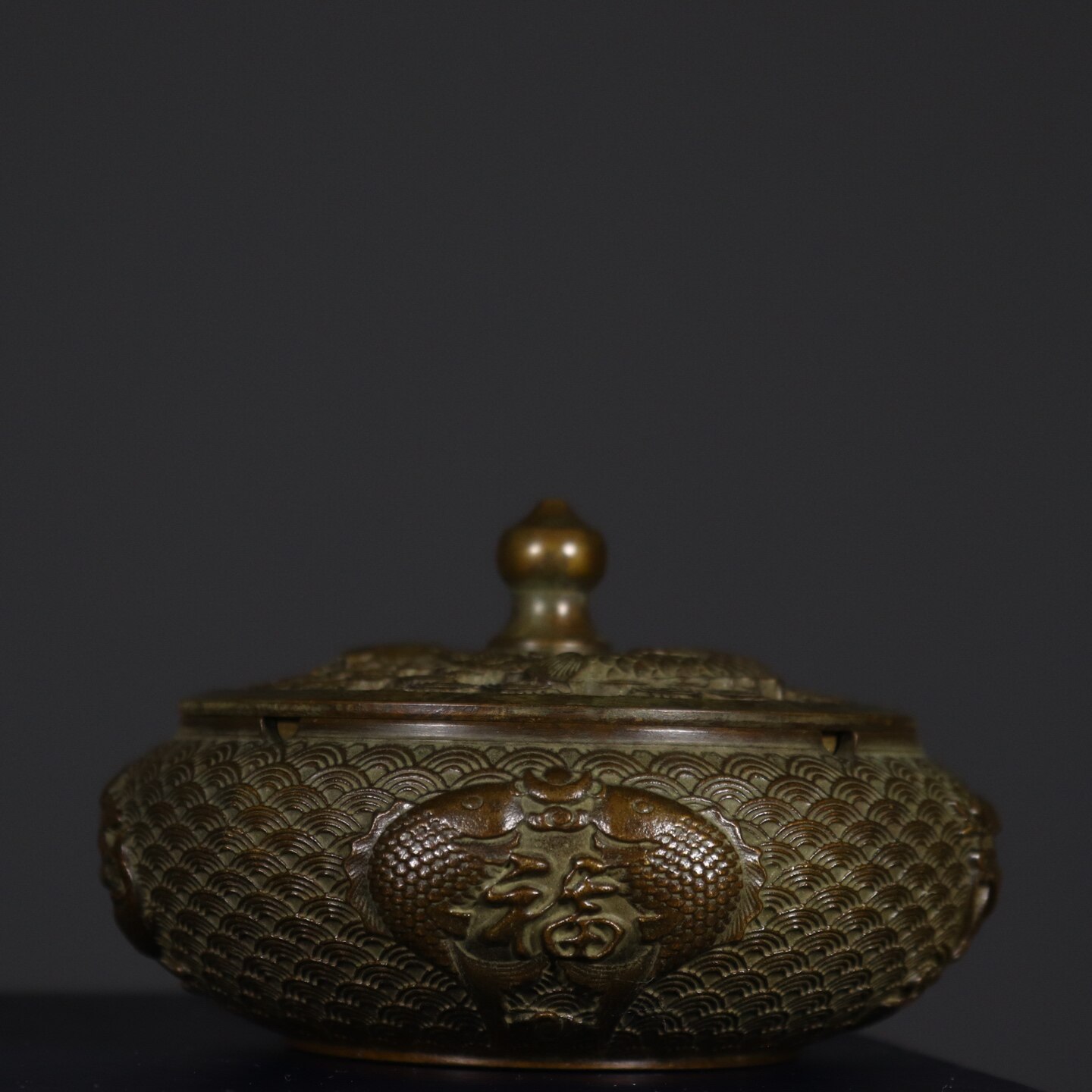 Antique Pure Copper Double Fis - مراجعة Vintage Collectible Ashtrays وسعره